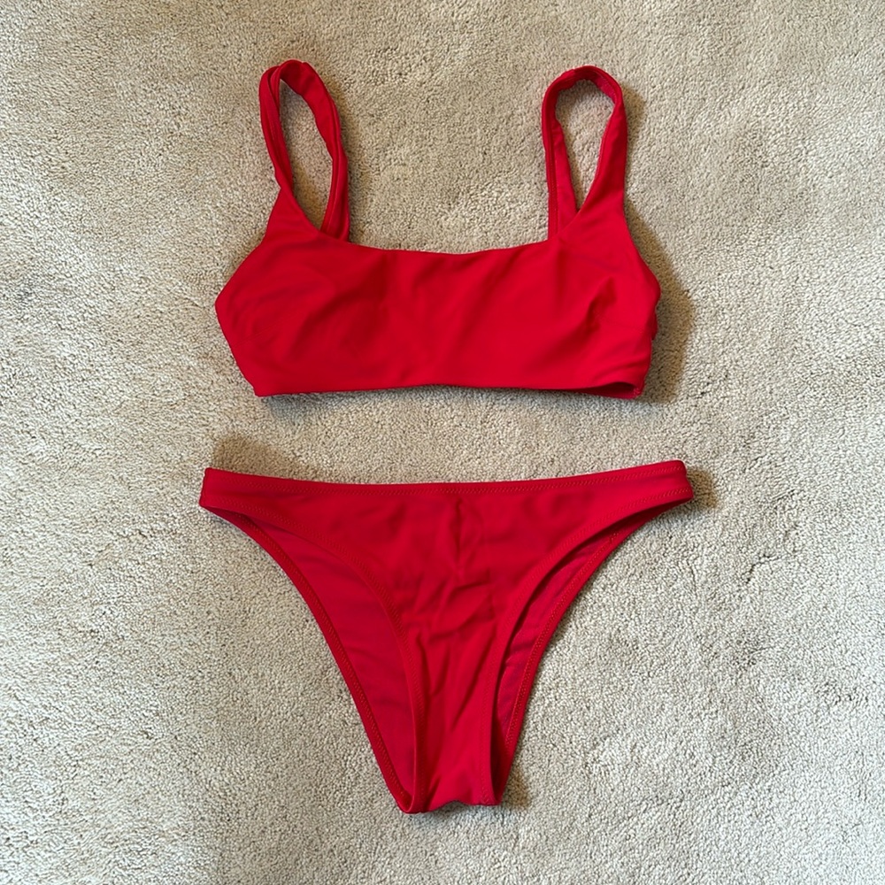 Aerie Red Bikini